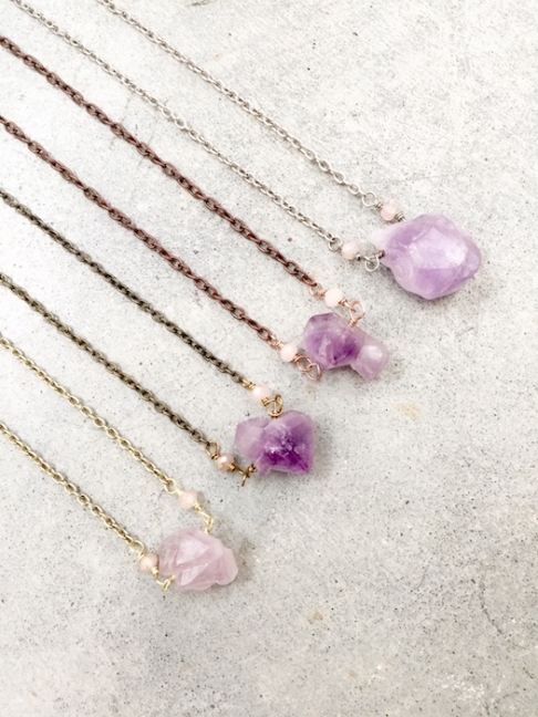 Raw Amethyst by Rebecca Bordelon | Amethyst Raw Amethyst